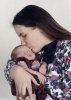 Mommy kissing Rose