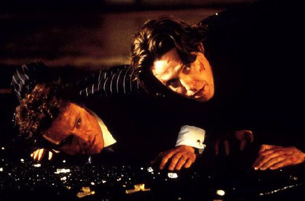 Mark and Daniel fall after fighting over Bridget