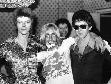 Bowie, Iggy and Reed