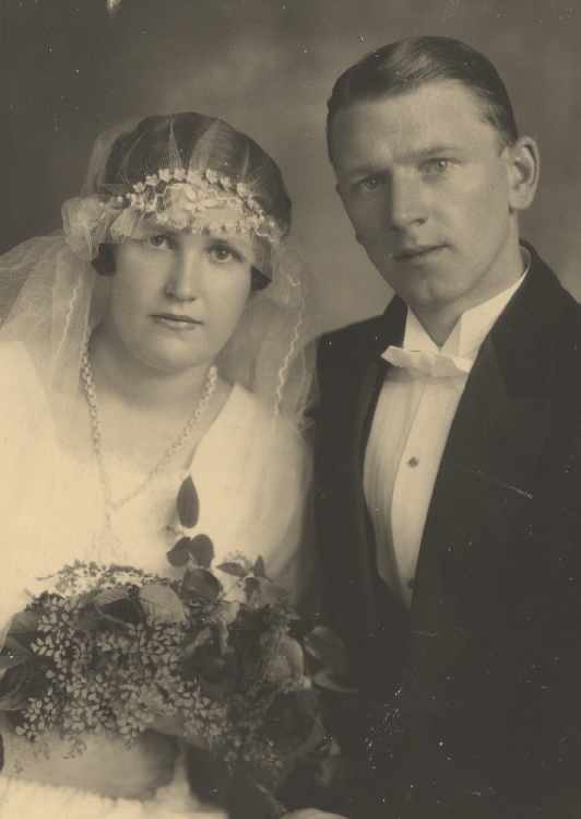 Brudparet r 1927