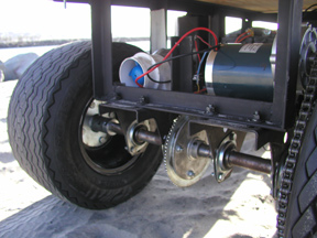 Motor and Axle assembly