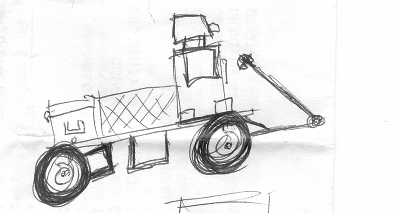 Beach Wagon Sketch