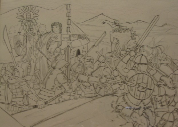 Guinevere leading the charge