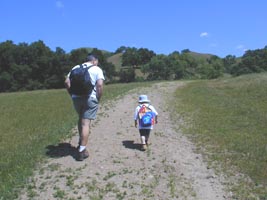 Charlotte Mason encourged nature walks. We've always hiked a lot though.