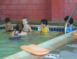 He had had the best swim teacher.