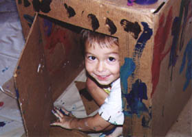 From Blues Clues house to burning building.