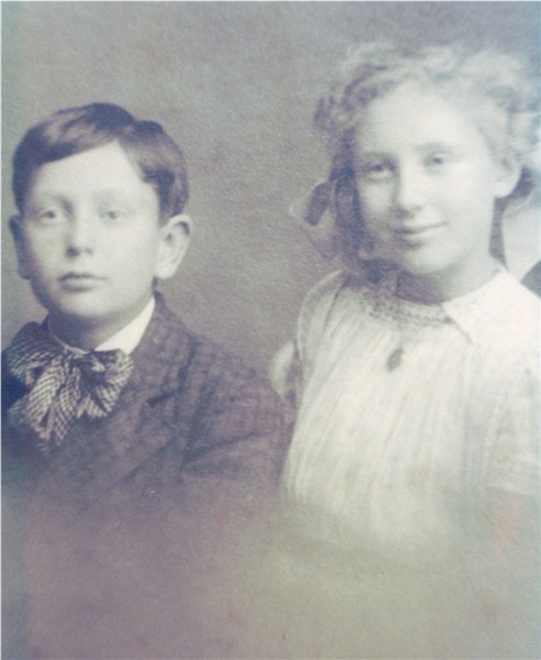 my Grandpa Kleppsattel and Aunt Koots (Orra)