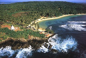 The Unawatuna beach