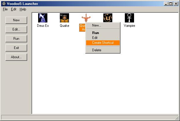 Main Program Screen