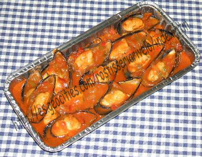 Mejillones con salsa marinera 