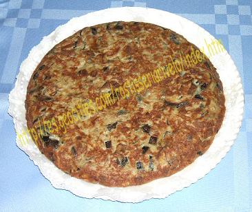 Tortilla de berenjenas, de espinacas, paisana, etc.