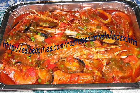 Merluza, rape, gambas, cigalas, mejillones y almejas