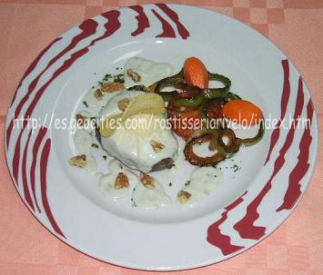 Solomillo al roquefort