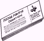 Pledge your eyes !