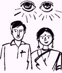 A pair of corneas can give vision to two people