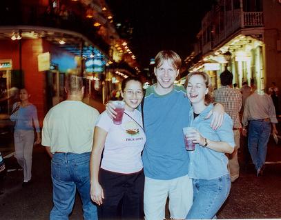 Maria Jeremy Jill on Bourbon Street