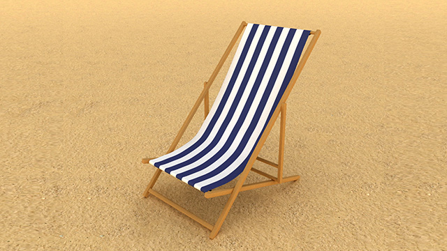 sea chair. CGI 4eva
