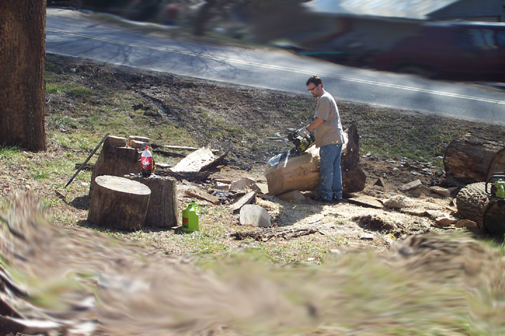 Ahh, the sweet smell of sawdust in the afternoon