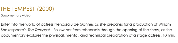 The Tempest text