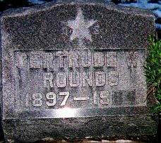 Gertrude Wills Rounds Wife of Carl K Rounds