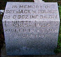 Sgt Jack W Rounds
