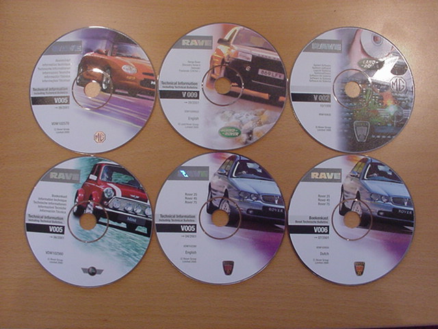 land rover rave disc