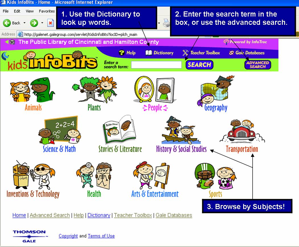 Kids Info Bits screen shot