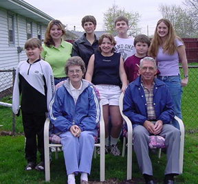 Adams Grandparents & grandkids