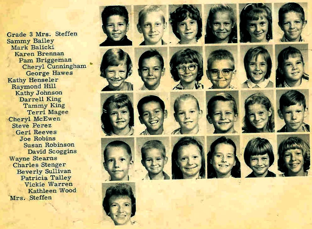 Roxana Senior High School Class of 1975 Alumni Third Grade
