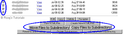 Moving files from main directory to subdirectory, or vice versa - image � Roxanne M. Flanagan