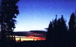 Sunset in the Santa Fe National Forest