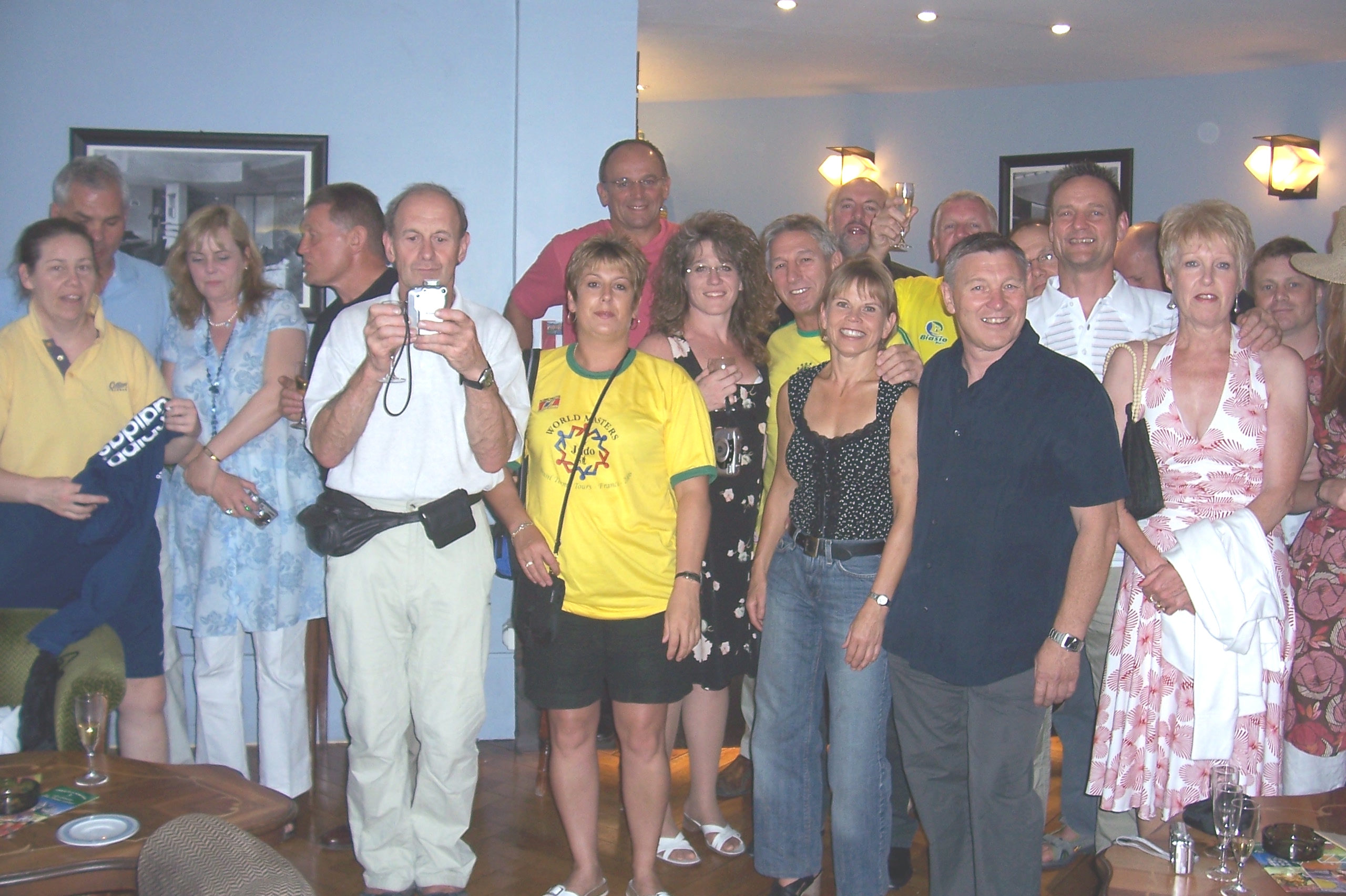 Medals galore - so, we dress up and celebrate - why not!