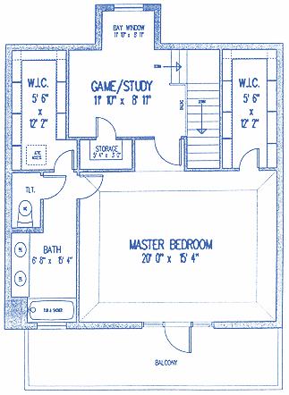 3 Bedroom Floorplan (Penthouse)