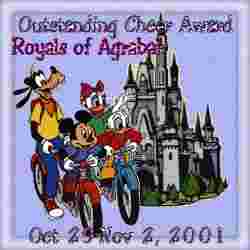 My cheer award