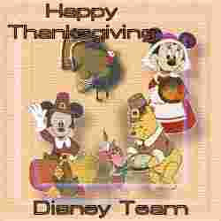 Thanksgiving Disney Team