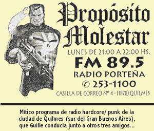 volante -proposito molestar-