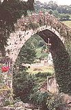 Roman Bridge in Cangas de Onis