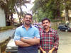 anoop b4 boarding bus to siemens