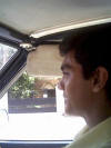 reji in driver seat(trip to nagercoil)