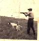 Papai Ca�ando codornas-Andrel�ndia