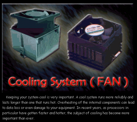 the system fan