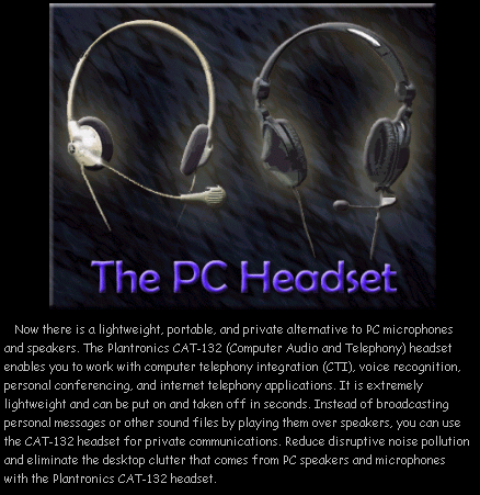 the pc headset