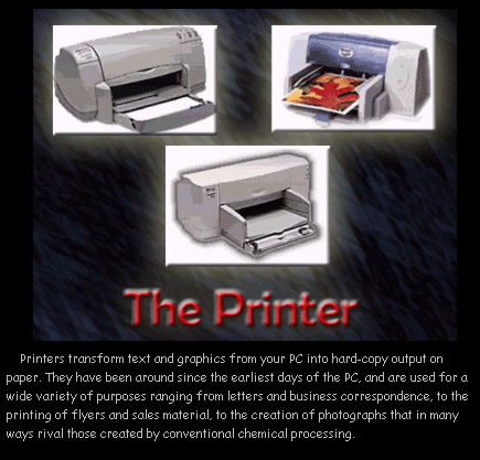 the Printer