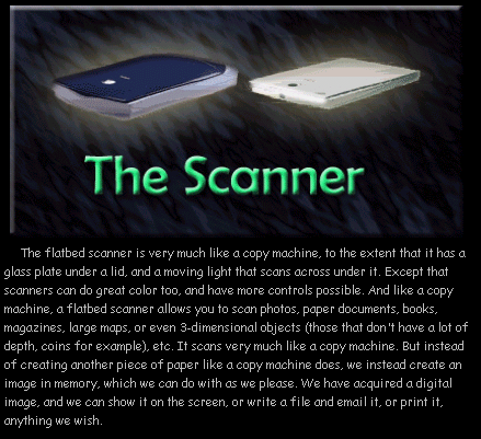 the Scanner
