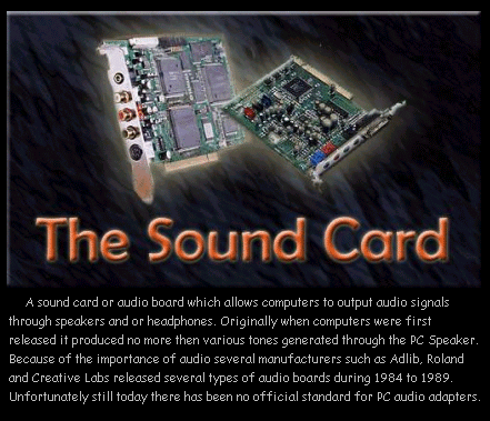 the Sound Card