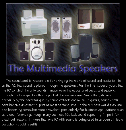 the Speakers