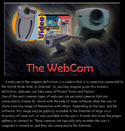 the Web Cam