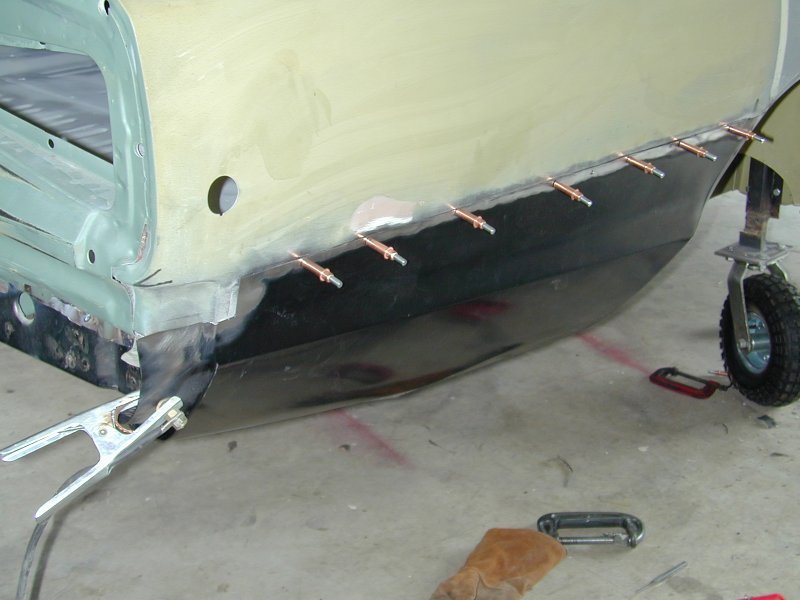 '68 Rear Quarter Panel Repair