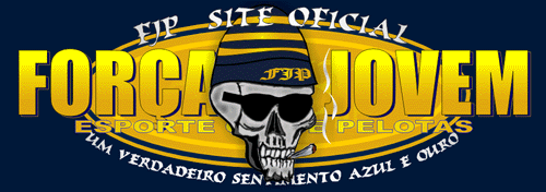 SITE OFICIAL DA FOR&Ccedil;A JOVEM DO ESPORTE CLUBE PELOTAS - CIDADE DE PELOTAS - RIO GRANDE DO SUL - UM VERDADEIRO SENTIMENTO AZUL E OURO!!!