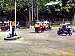 rest stop at the Shell station